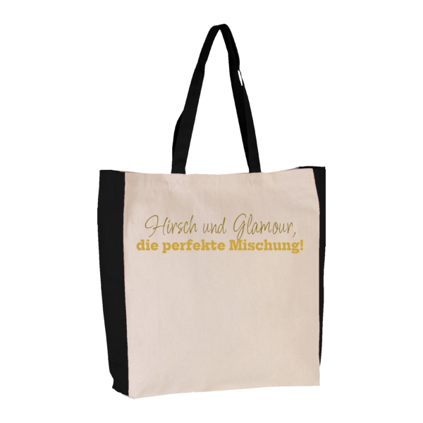 Hirsch Glamour Einkaufstasche