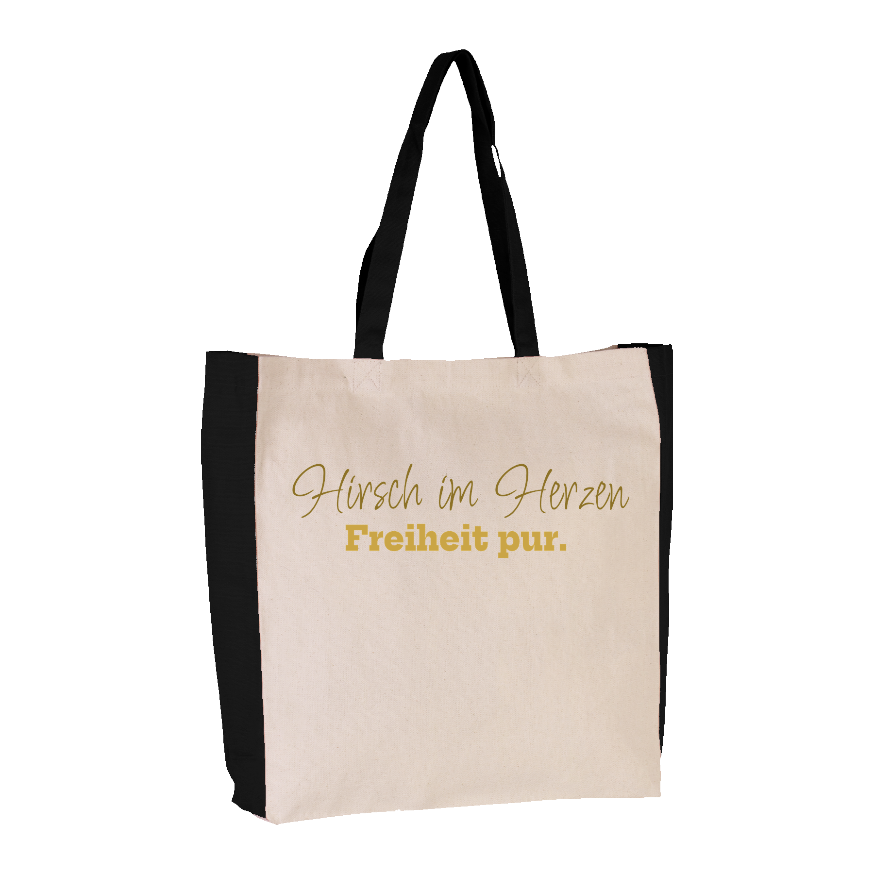 Einkaufstasche Hirsch im Herzen