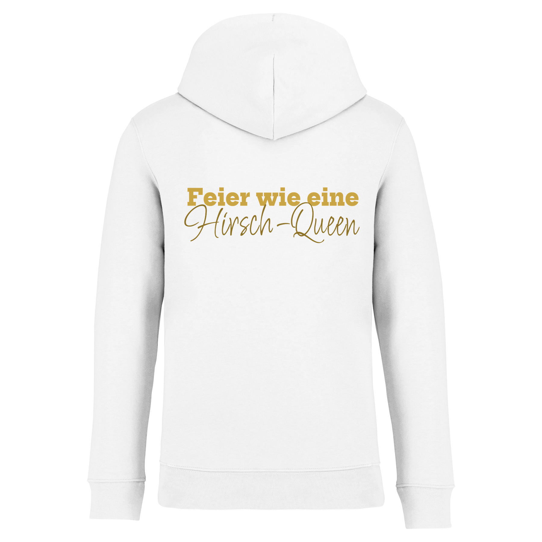 Hoodie Feier wie eine Hirsch-Queen – Bild 4