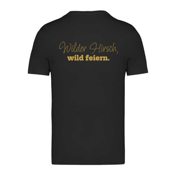 Shirt Wilder Hirsch, wild feiern – Bild 2