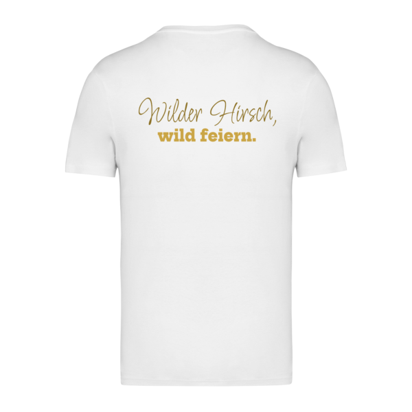 Shirt Wilder Hirsch, wild feiern – Bild 3
